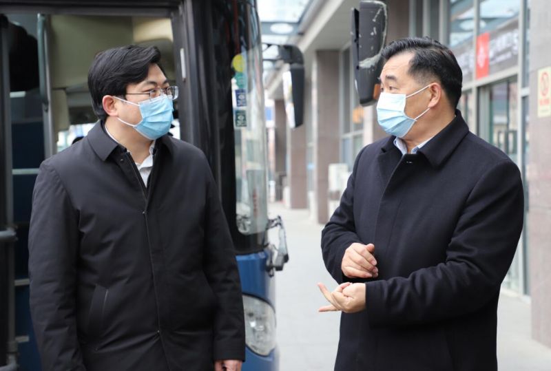 市委常委、武進(jìn)區(qū)委書記喬俊杰督查武進(jìn)汽車站春運(yùn)及疫情防控工作